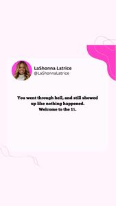 Instagram post by @lashonnalatrice