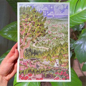 Instagram post by @amina.illustration