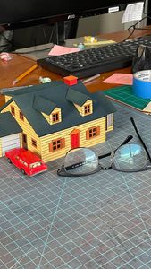 Instagram post by @scalemodelhomes