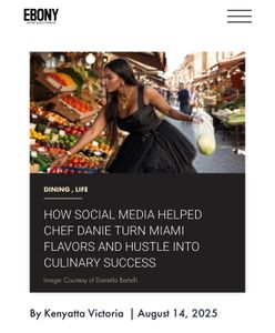 Instagram post by @chefdanie