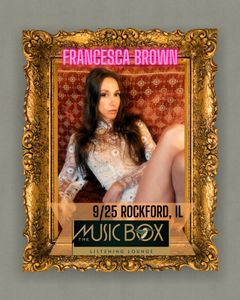 Instagram post by @francescabrownmusic