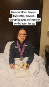 Instagram post by @therunlovingasian