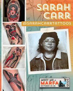 Instagram post by @sarahcarrtattoos