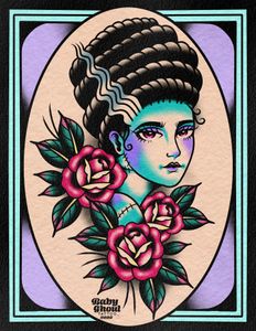 Instagram post by @babyghoul.tattoo