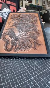 Instagram post by @21grams_leathergoods