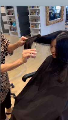 Instagram post by @hairby.behnaz