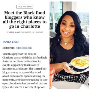 Instagram post by @msfoodieclt