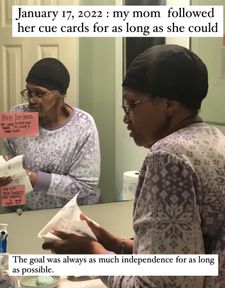 Instagram post by @careercaregivingcollide