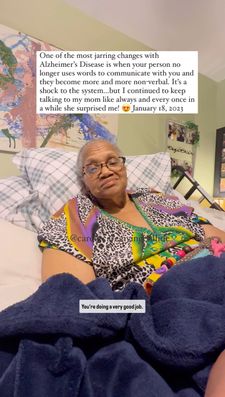 Instagram post by @careercaregivingcollide