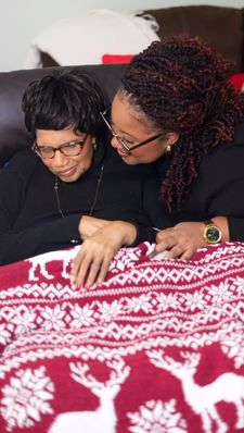 Instagram post by @careercaregivingcollide