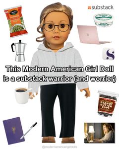 Instagram post by @modernamericangirldolls