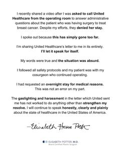 Instagram post by @drelisabethpotter