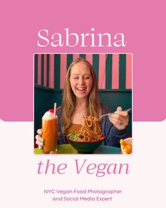 Instagram post by @sabrina.the.vegan